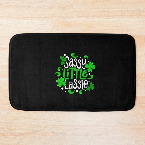 Item preview, Funny Sassy Little Lassie Irish Womens Shenanigans for St Patrick's Day designed and sold by ZETTIF ⭐⭐⭐⭐⭐.