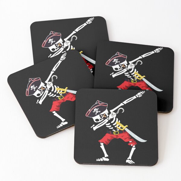 Item preview, Skeleton Pirate Gift Dabbing Funny Halloween Costume designed and sold by Lenny Stahl.