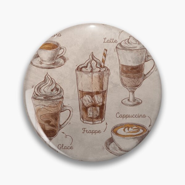 Item preview, Coffee Types designed and sold by ViTee Design.