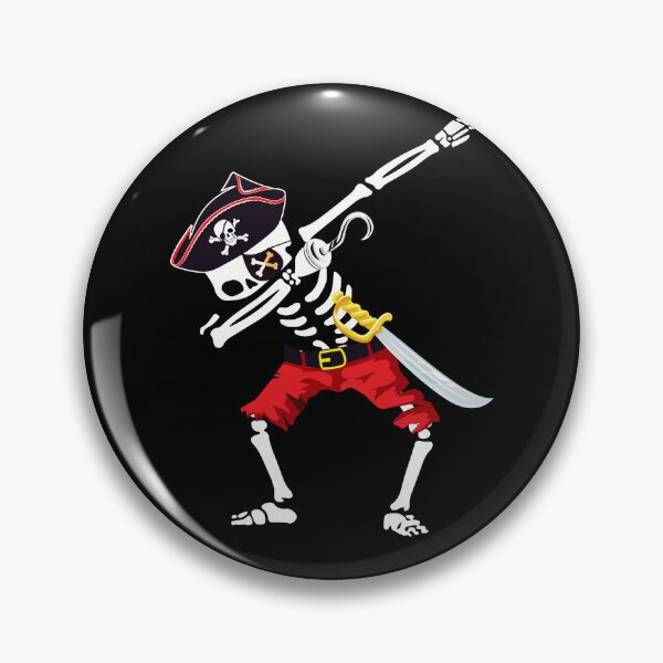 Item preview, Dabbing Skeleton Pirate Gift Funny Halloween Costume designed and sold by Lenny Stahl.