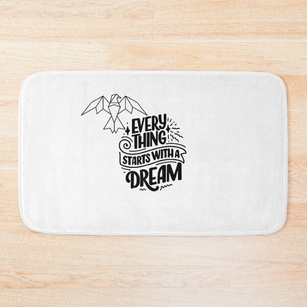 Item preview, EVERYTHING START WITH A DREAM  designed and sold by TrendyLuxShop.