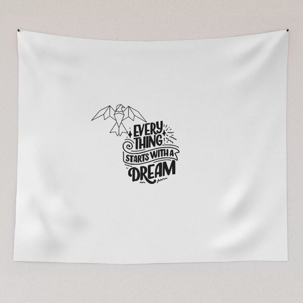 Item preview, EVERYTHING START WITH A DREAM  designed and sold by TrendyLuxShop.