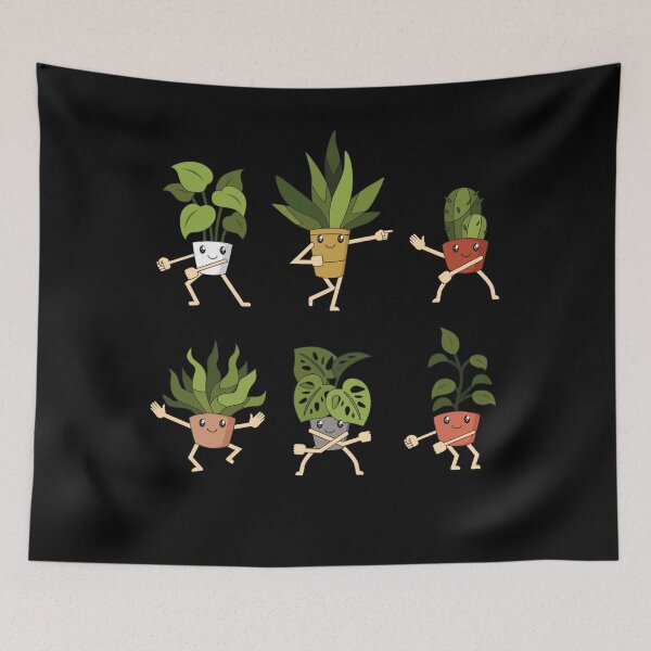 Item preview, Dancing Plant Florist Gardening Gardener Plant Lover designed and sold by Lenny Stahl.