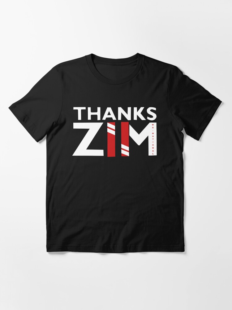 RYAN ZIMMERMAN: THANKS ZIM T Mr. National T-shirt for Sale by