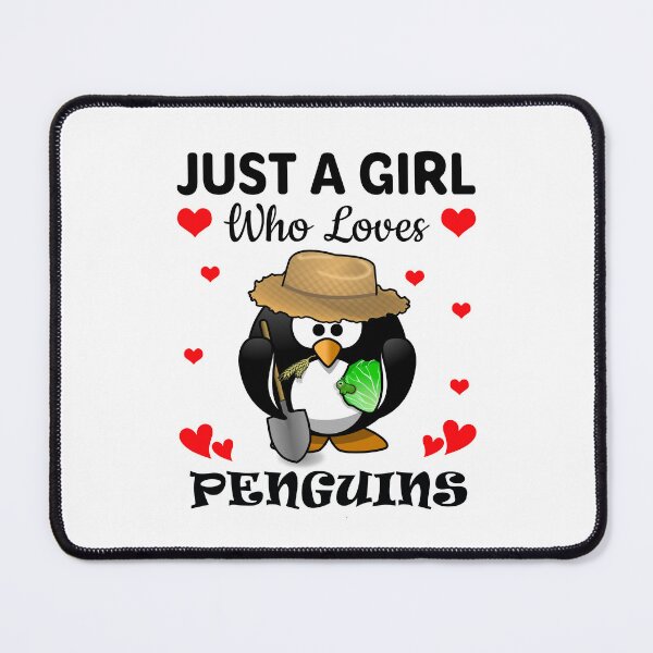 Item preview, Just a girl who loves penguins designed and sold by mmammammira.