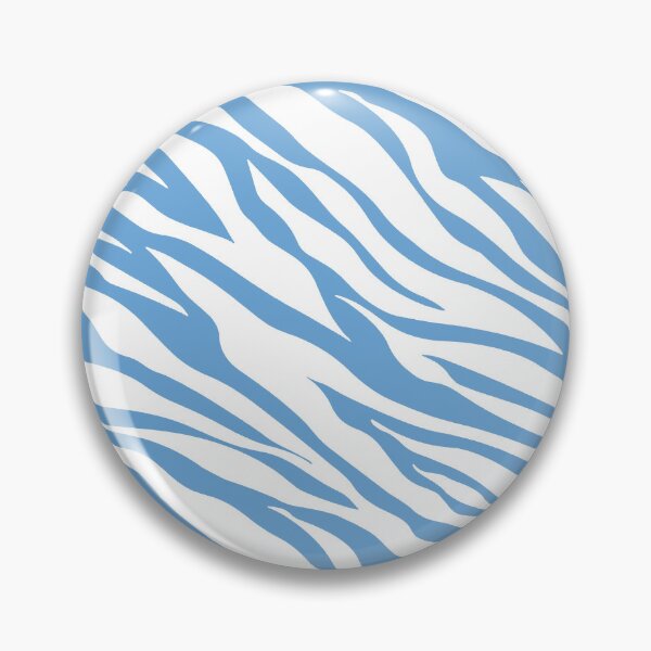 Artikelvorschau, blauer Zebradruck entworfen und verkauft von carmylou.
