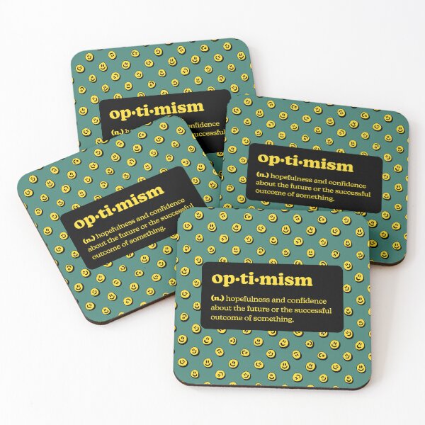 Item preview, Optimism - Definition Poster designed and sold by Christine Weenk.
