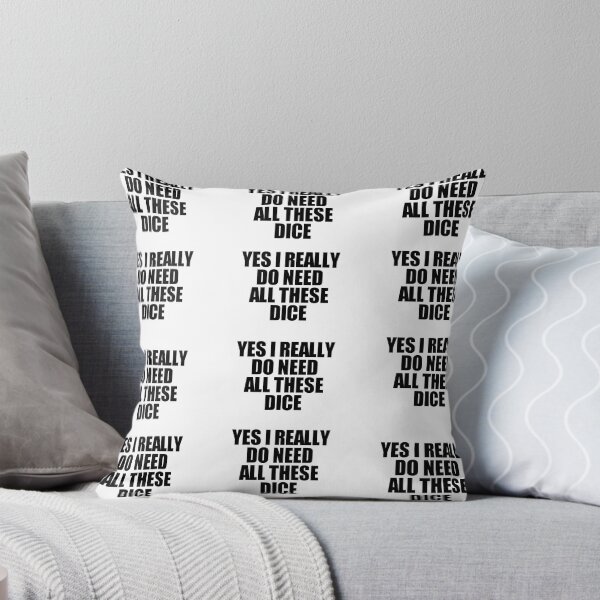 Artikelvorschau, Ja, ich brauche wirklich all diese Würfel, Geschenk für Papa, Geschenk für Mama, Geschenk für Männer, Geschenk für Frauen entworfen und verkauft von HASSAN&M .
