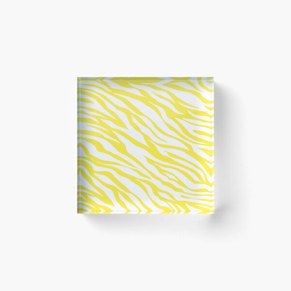 Item preview, yellow zebra print designed and sold by carmylou.