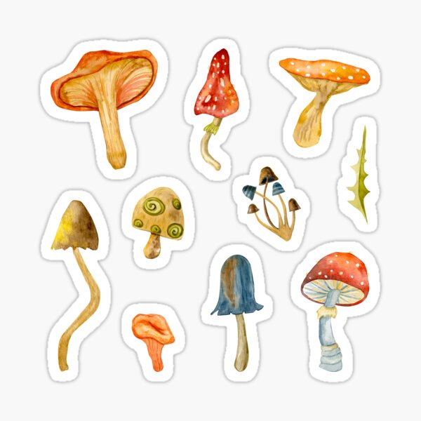 Whimsical Cottagecore Sticker Set