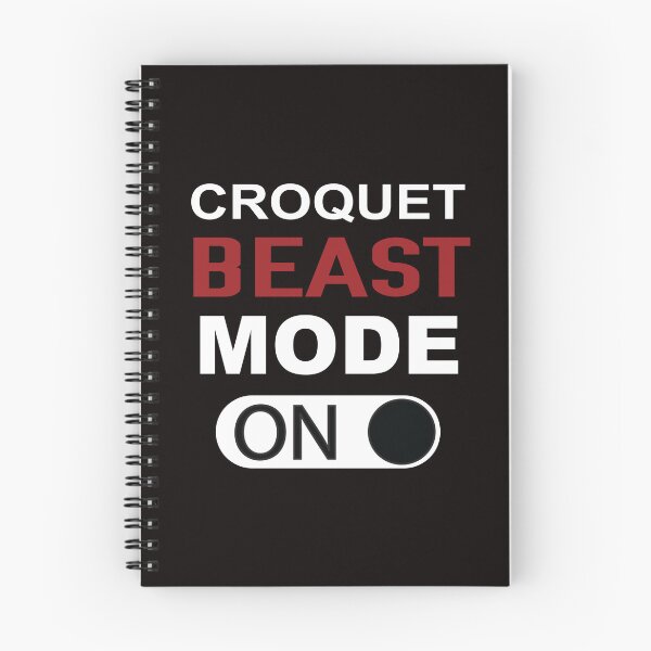 Item preview, Croquet Beast Mode On, Funny Croquet, Playing Croquet Quote, Croquet Hobby  designed and sold by Aerial Addicts.