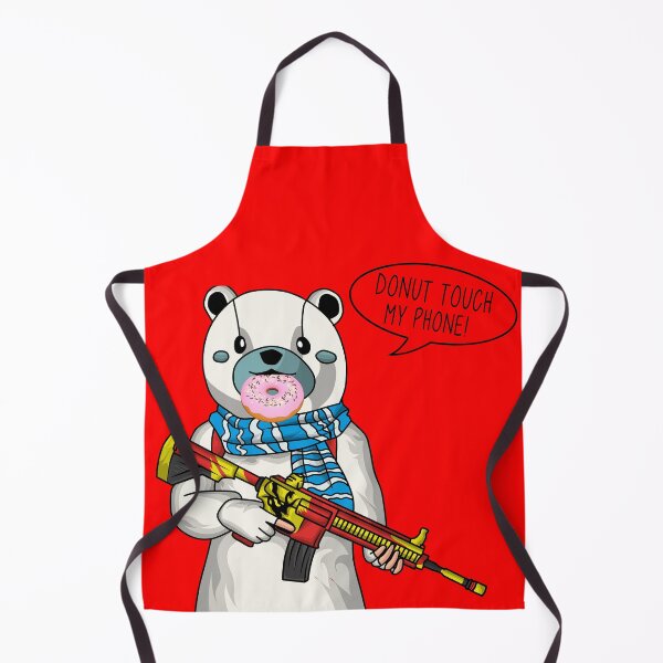 Item preview, Donut Touch My Phone Panda With Gun designed and sold by TheBigShop1.
