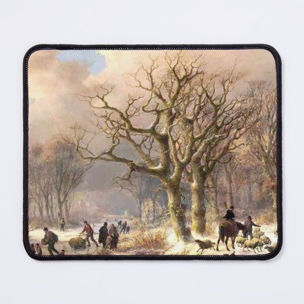 Item preview, Winter Wonderland: Horseback Riding in the Snowy Forest designed and sold by SweetMySpot.