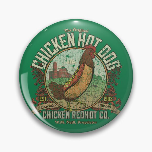 Item preview, The Original Chicken Hot Dog 1902 designed and sold by AstroZombie6669.