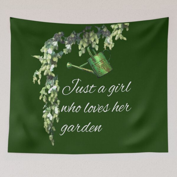 Item preview, JUST A GIRL WHO LOVES HER GARDEN designed and sold by Danicus666.