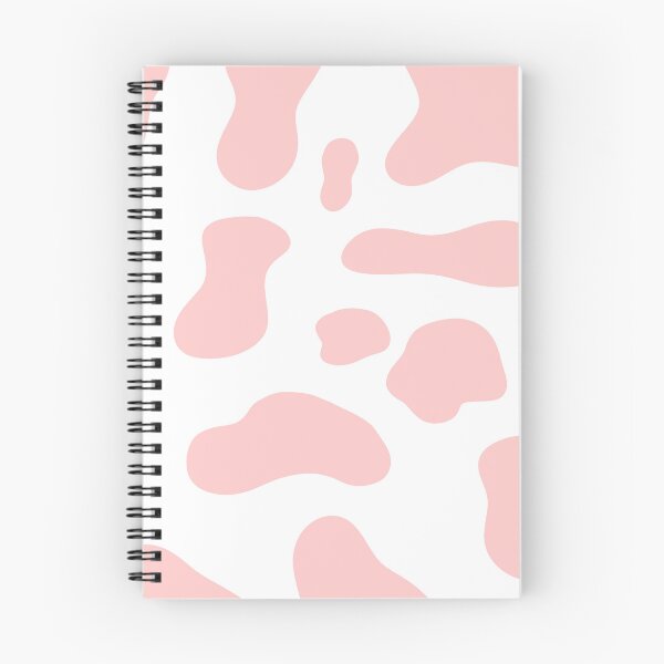 Item preview, Pink Cow Print Spiral Notebook designed and sold by elle-dee-art.