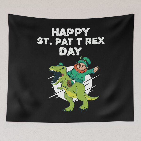 Item preview, Happy St. Pat T Rex Day designed and sold by The Jackalope.