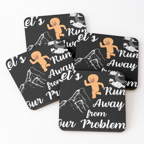 Item preview, Let's run away from our problems designed and sold by Bap-tiste.