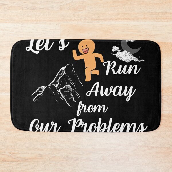 Item preview, Let's run away from our problems designed and sold by Bap-tiste.