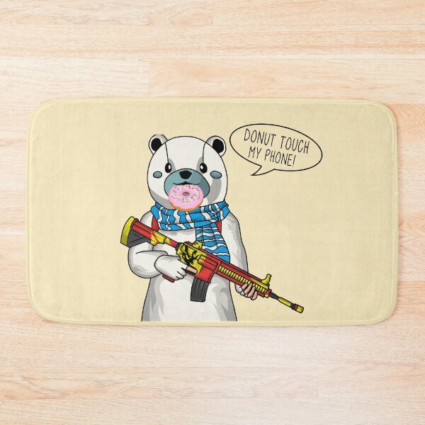 Item preview, Donut Touch My Phone Panda With Gun designed and sold by TheBigShop1.