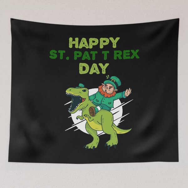 Item preview, Happy St. Pat T Rex Day designed and sold by The Jackalope.