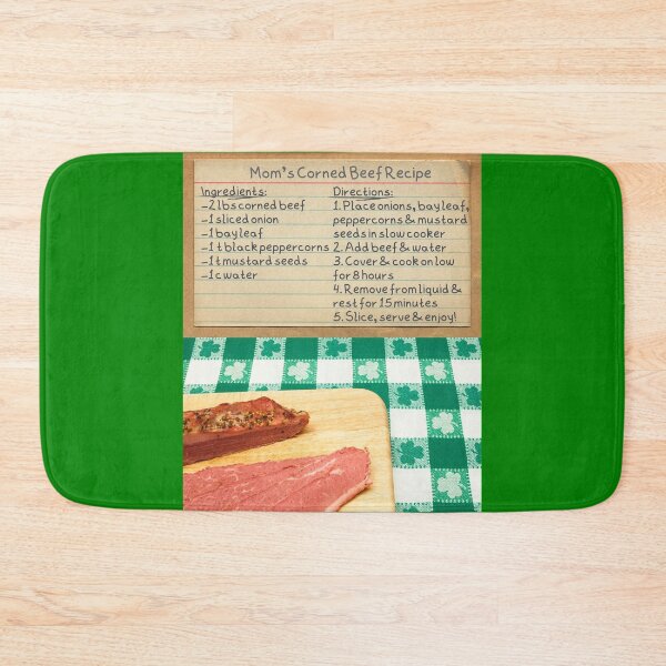 Item preview, Slow Cooker Corned Beef Recipe (For Easy Saint Patrick's Day Reference) designed and sold by DastardLee.