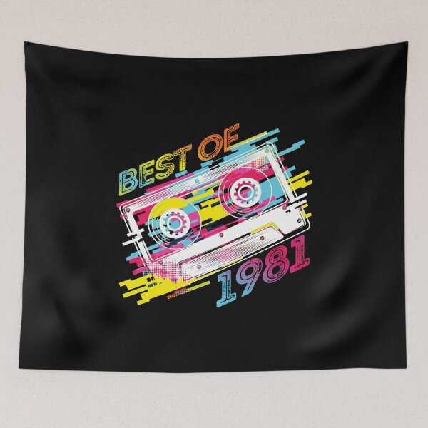 Item preview, Best Of 1981 40th Birthday Gifts Cassette Tape Vintage designed and sold by zacben.