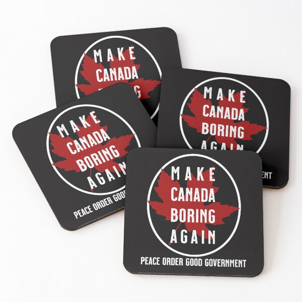 Item preview, Make Canada Boring Again designed and sold by sandpiperstudio.