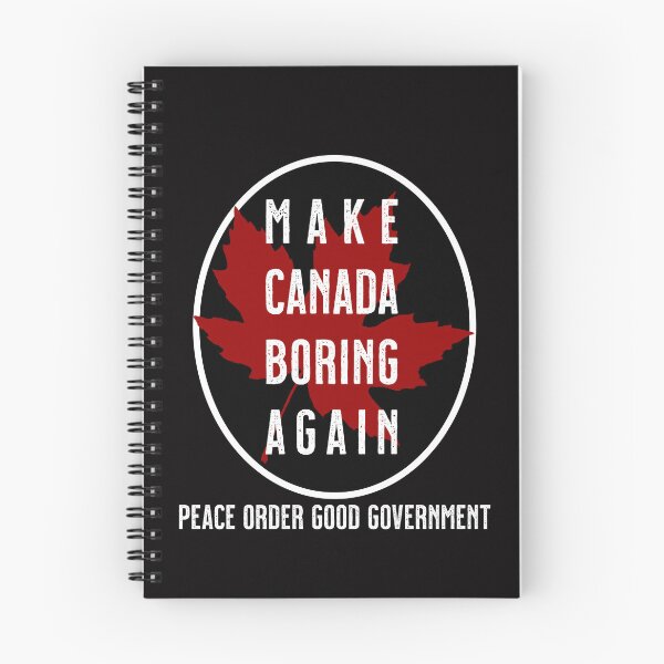 Item preview, Make Canada Boring Again designed and sold by sandpiperstudio.