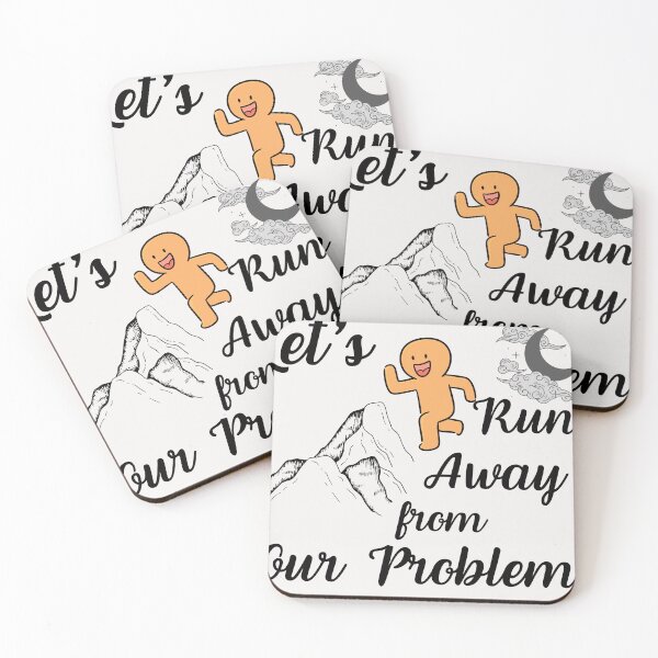 Item preview,  Let's run away from our problems designed and sold by Bap-tiste.