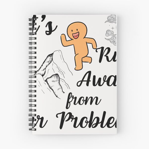 Item preview,  Let's run away from our problems designed and sold by Bap-tiste.