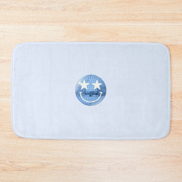 Item preview, Preppy Disco Ball Smile Blue designed and sold by brookiecookie37.