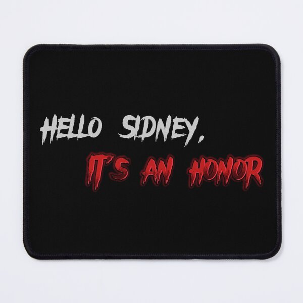 Item preview, Scream - Hello Sidney, It's an honor designed and sold by DarlingMegski.