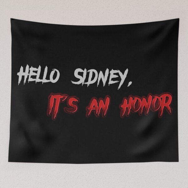 Item preview, Scream - Hello Sidney, It's an honor designed and sold by DarlingMegski.