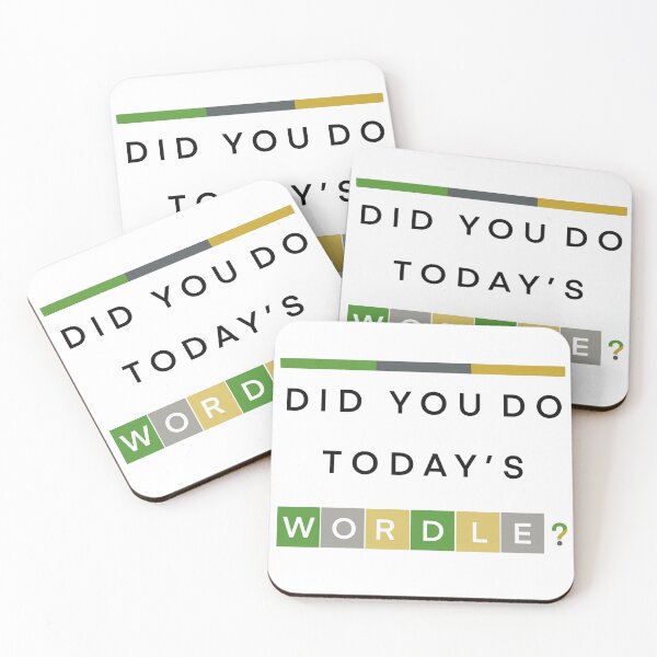 Item preview, Did You Do Todays Wordle  designed and sold by BHAVANI REDDY.