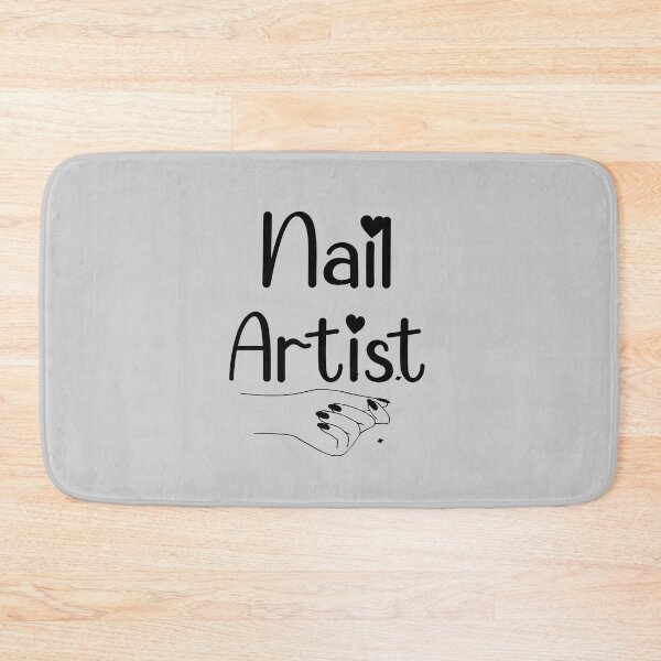Item preview, Nails Shape Nail Artist Nails Artists Aprons Text Nail Salon Gifts Idea For Womens designed and sold by Dr.YesOrNo.