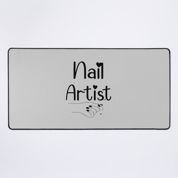 Item preview, Nails Shape Nail Artist Nails Artists Aprons Text Nail Salon Gifts Idea For Womens designed and sold by Dr.YesOrNo.