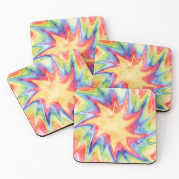 Item preview, Tie Dye Rainbow Watercolor Warm designed and sold by Ross-Sergey.