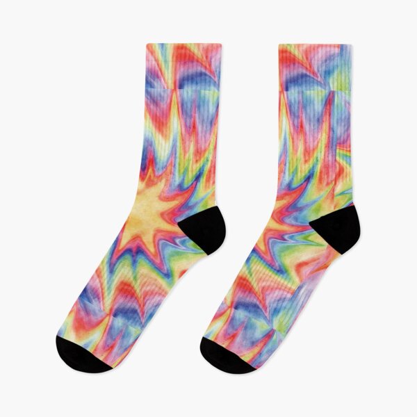 Item preview, Tie Dye Rainbow Watercolor Warm designed and sold by Ross-Sergey.