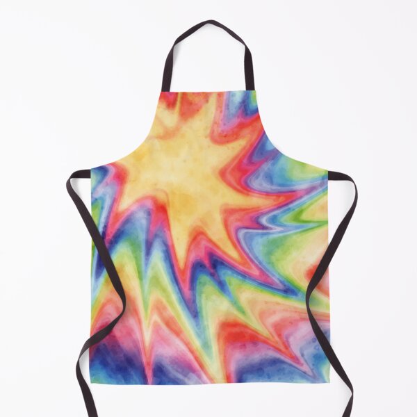 Item preview, Tie Dye Rainbow Watercolor Warm designed and sold by Ross-Sergey.