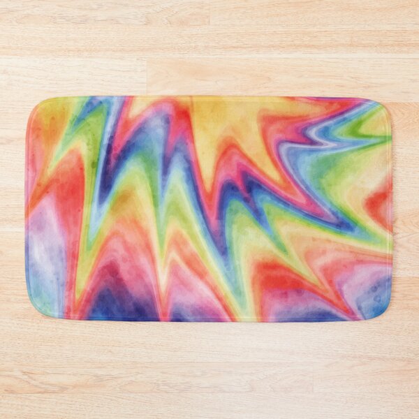 Item preview, Tie Dye Rainbow Watercolor Warm designed and sold by Ross-Sergey.