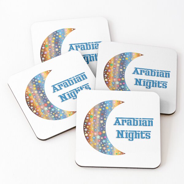 Item preview, Arabian Nights Crescent Moon Star Design designed and sold by Amazing Arts Designs.