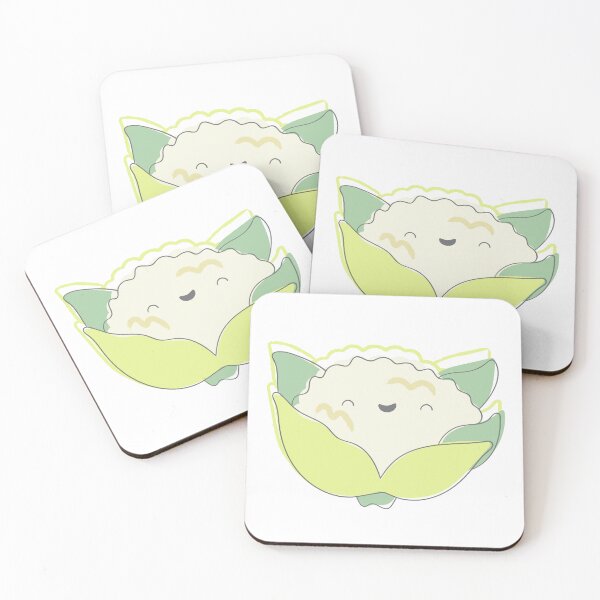 Item preview, Cute Kawaii Cauliflower designed and sold by greenoriginals.