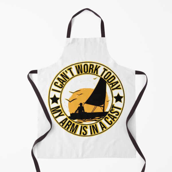 Item preview, I can't Work Today My Arm is in A Cast Funny T-Shirt, sailing. designed and sold by elmanchour.