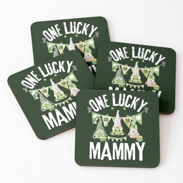 Item preview, One Lucky Mammy, Luckiest Mammy, Luckiest Mammy Ever, St Patrick's Day Mammy designed and sold by Coralgb.