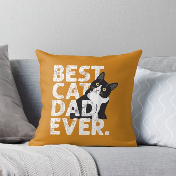 Aperçu de l'œuvre Chat papa père cadeau meilleur chat papa jamais créée et vendue par zacben.