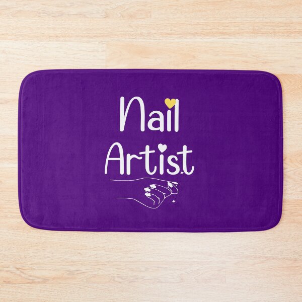 Item preview, Nails Shape Nail Artist Nails Artists Aprons Text Nail Salon Gifts Idea For Womens designed and sold by Dr.YesOrNo.