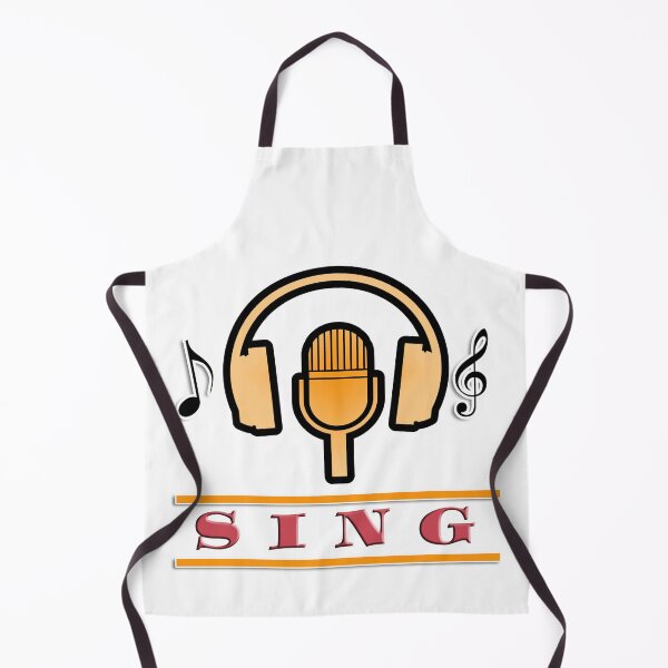 Item preview, SING Headphone Studio Microphone Design | Cool designed and sold by Amazing Arts Designs.