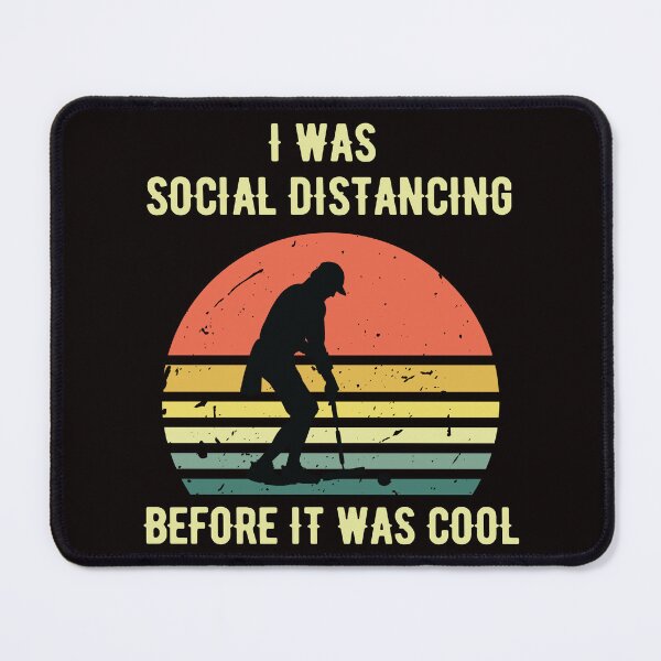 Item preview, I was Social Distancing, Funny Croquet, Playing Croquet Quote, Croquet Hobby designed and sold by Aerial Addicts.
