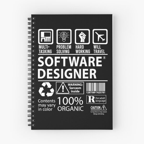 Item preview, Software Designer T Shirt - MultiTasking Certified Job Gift Item Tee designed and sold by sabinacsnm.